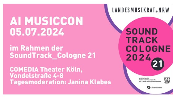 AI MusicCon bei SoundTrack_Cologne 21
