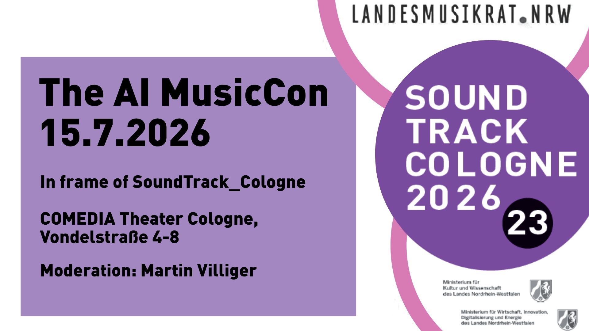 AI MusicCon at STC 23 · 